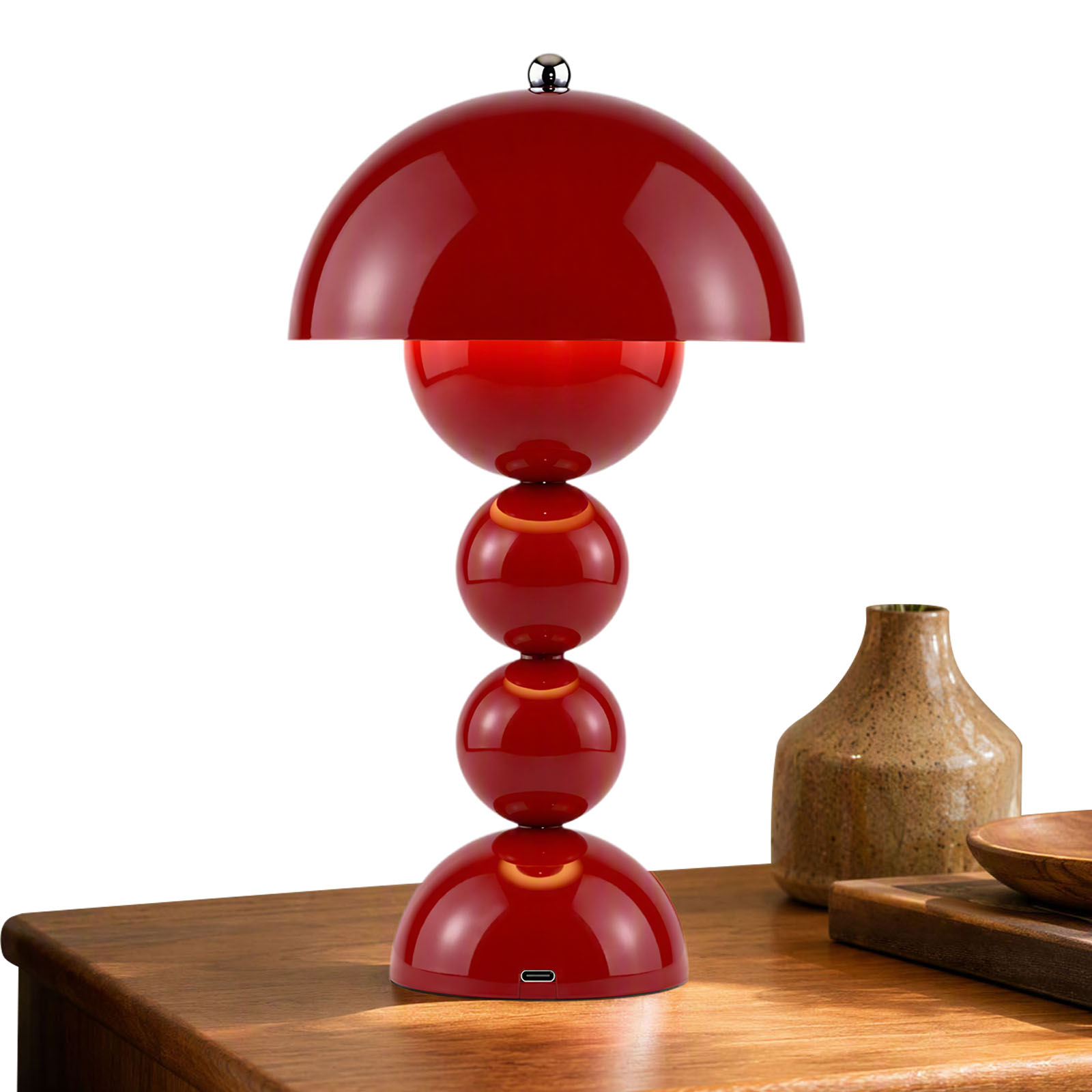 Decor Lighting Lamps - Lampu Meja Bentuk Bunga Jamur, Lampu