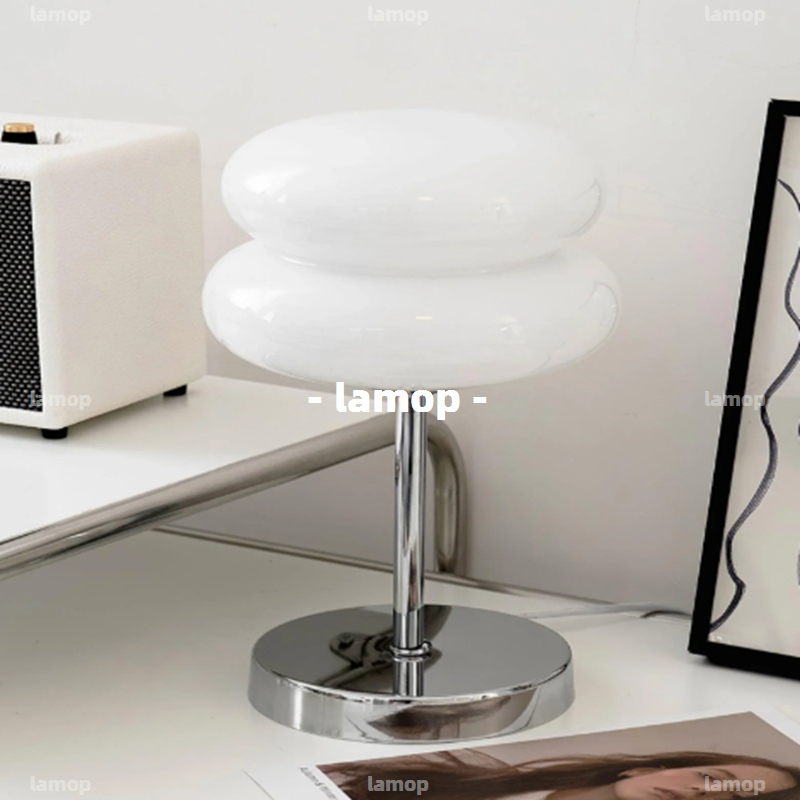 Lampu Meja Bauhaus Cream-Globe - Decor Lighting Lamps ulasan dan harga