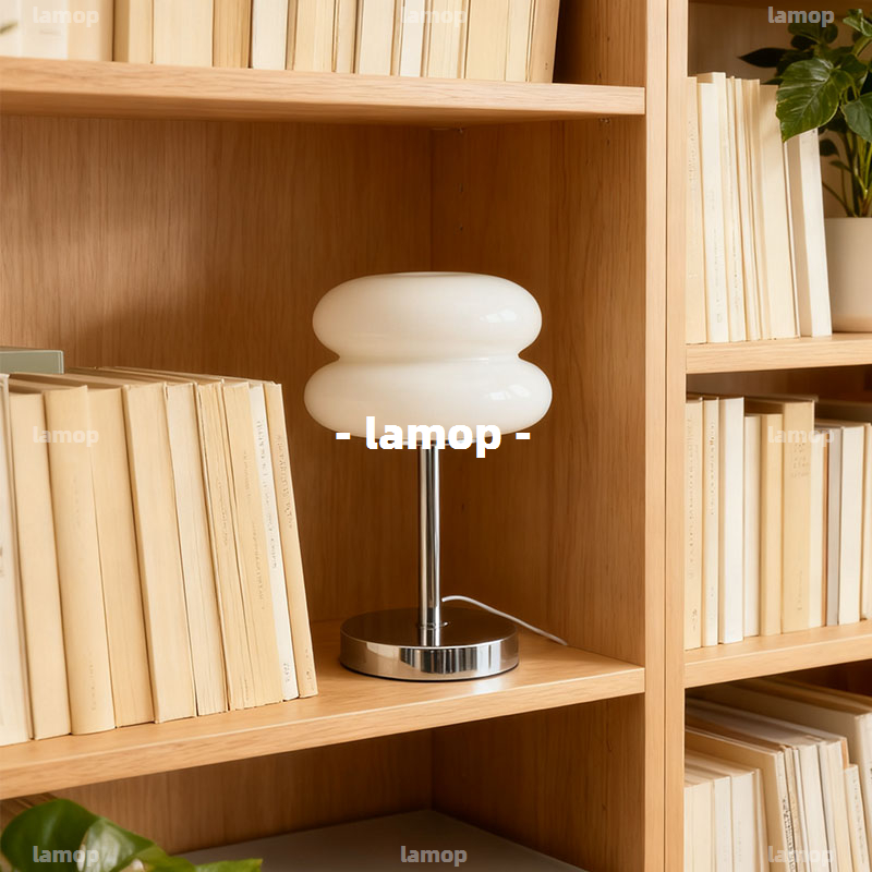 Lampu Meja Bauhaus Cream-Globe - Decor Lighting Lamps ulasan dan harga