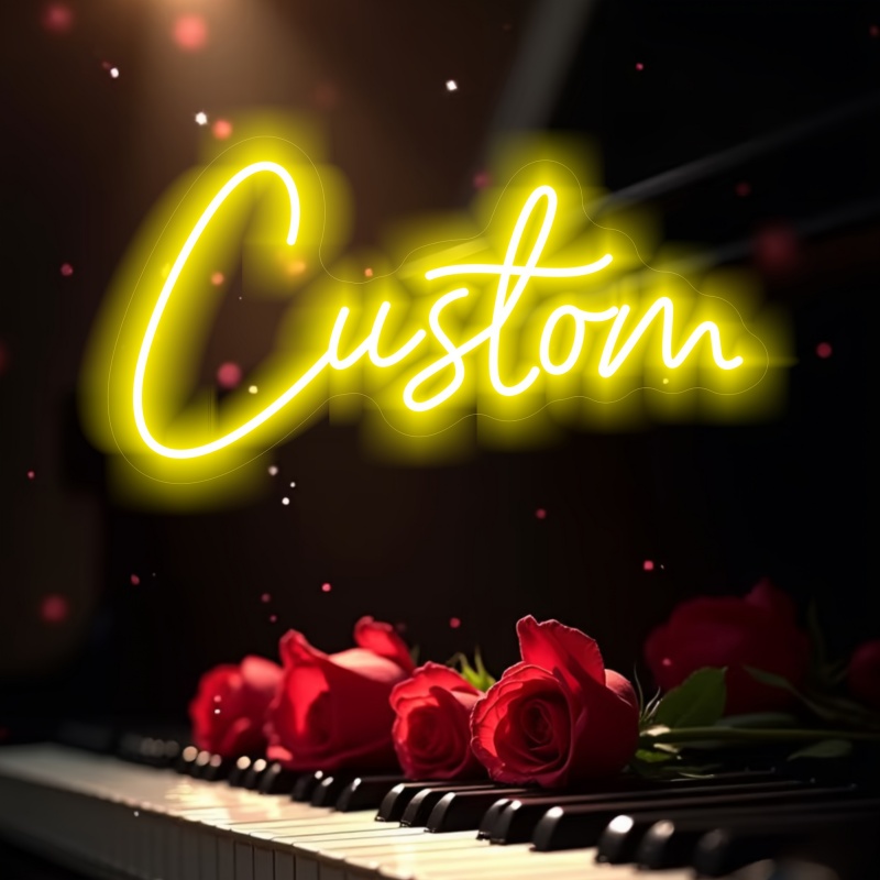 Lampu neon kustom, lampu yang  - Lighting Decoration Ideas ulasan dan harga