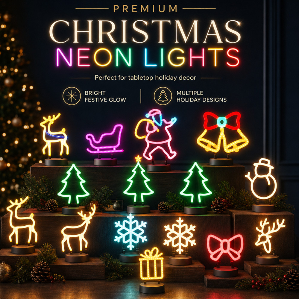 Lampu LED Neon Dekorasi Natal  - Lighting Christmas Decor ulasan dan harga