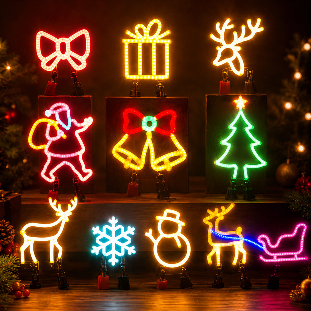 Lampu LED Neon Dekorasi Natal  - Lighting Christmas Decor ulasan dan harga