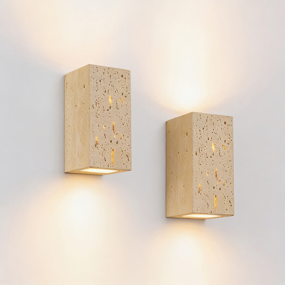 Lampu Dinding Batu Gua Kuning  - Decor Lighting Cy ulasan dan harga