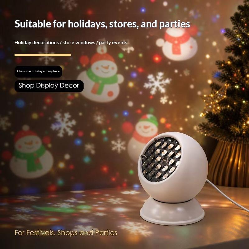 Lampu Proyektor Kepingan Salju - Lighting Christmas Decor ulasan dan harga
