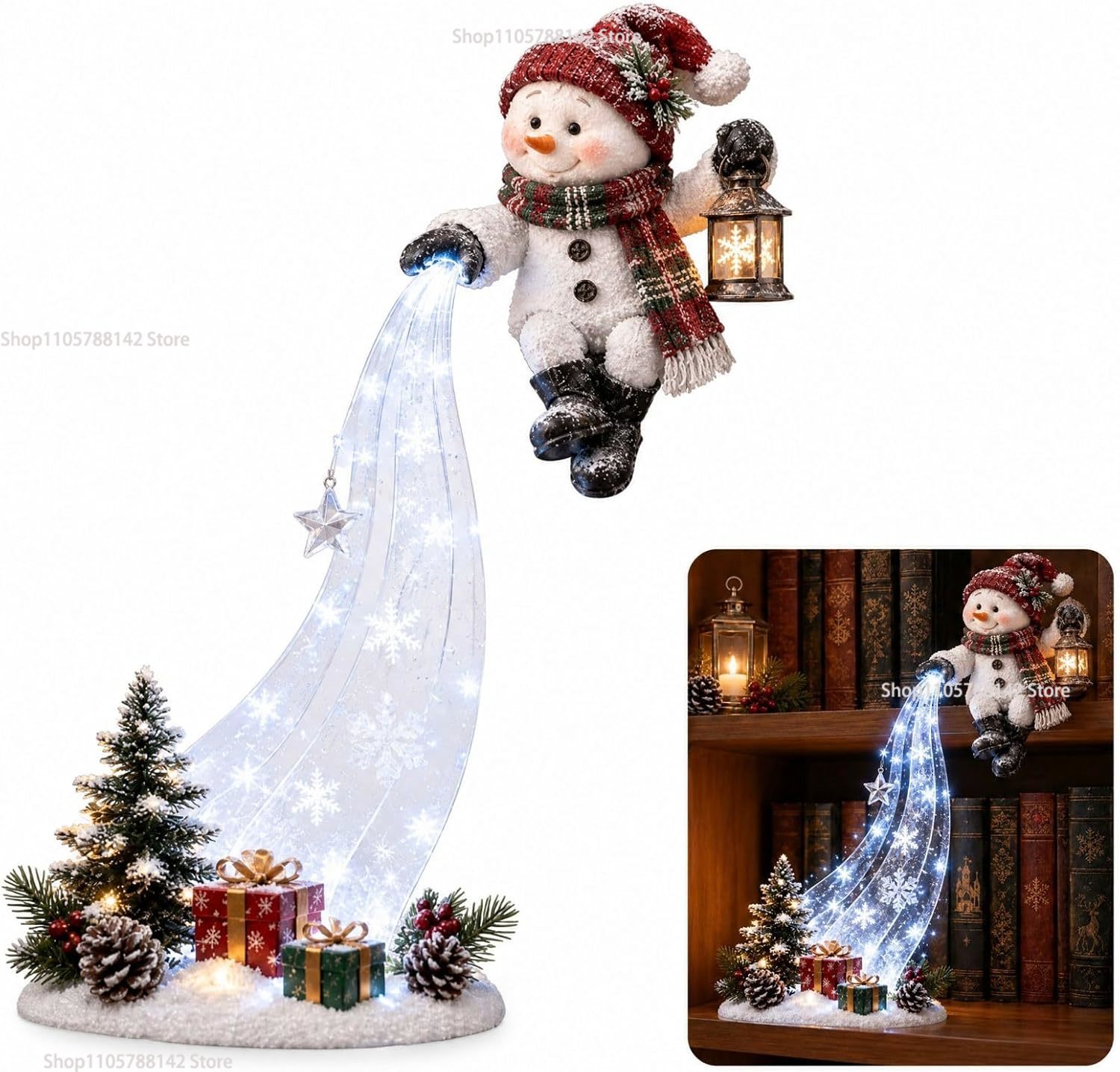 Dekorasi Pemandangan Natal den - Lighting Christmas Decor ulasan dan harga